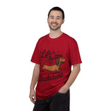 Dachshund T-Shirt – "Life Is Better With a Dachshund" Cute Sausage Dog Tee