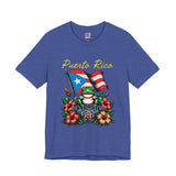 Puerto Rico Flag Coquí T-Shirt — Tropical Hibiscus Island Pride Tee
