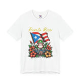 Puerto Rico Flag Coquí T-Shirt — Tropical Hibiscus Island Pride Tee