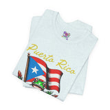 Puerto Rico Flag Coquí T-Shirt — Tropical Hibiscus Island Pride Tee